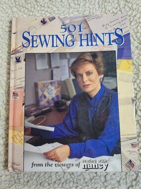 501 Sewing Hints Sewing With Nancy Nancy Zieman Oxmoor House Hardcover 1996